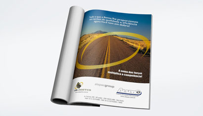 Criação de Anúncio | Alspac Transportes