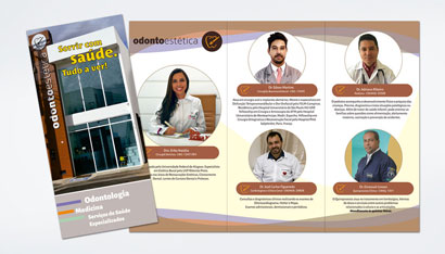 Criação de Folder | Odonto Estética