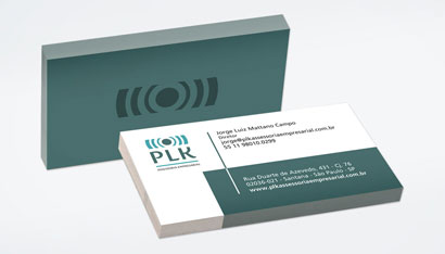 Criação de Cartão de Visita | PLK Assessoria