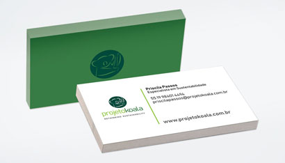 Criação de Cartão de Visita | Projeto Koala