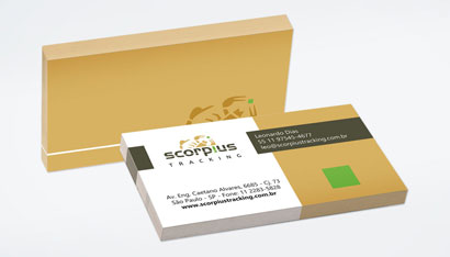 Criação de Cartão de Visita | Scorpius Tecnologia