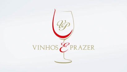 Criação de Logotipo | Vinhos & Prazer